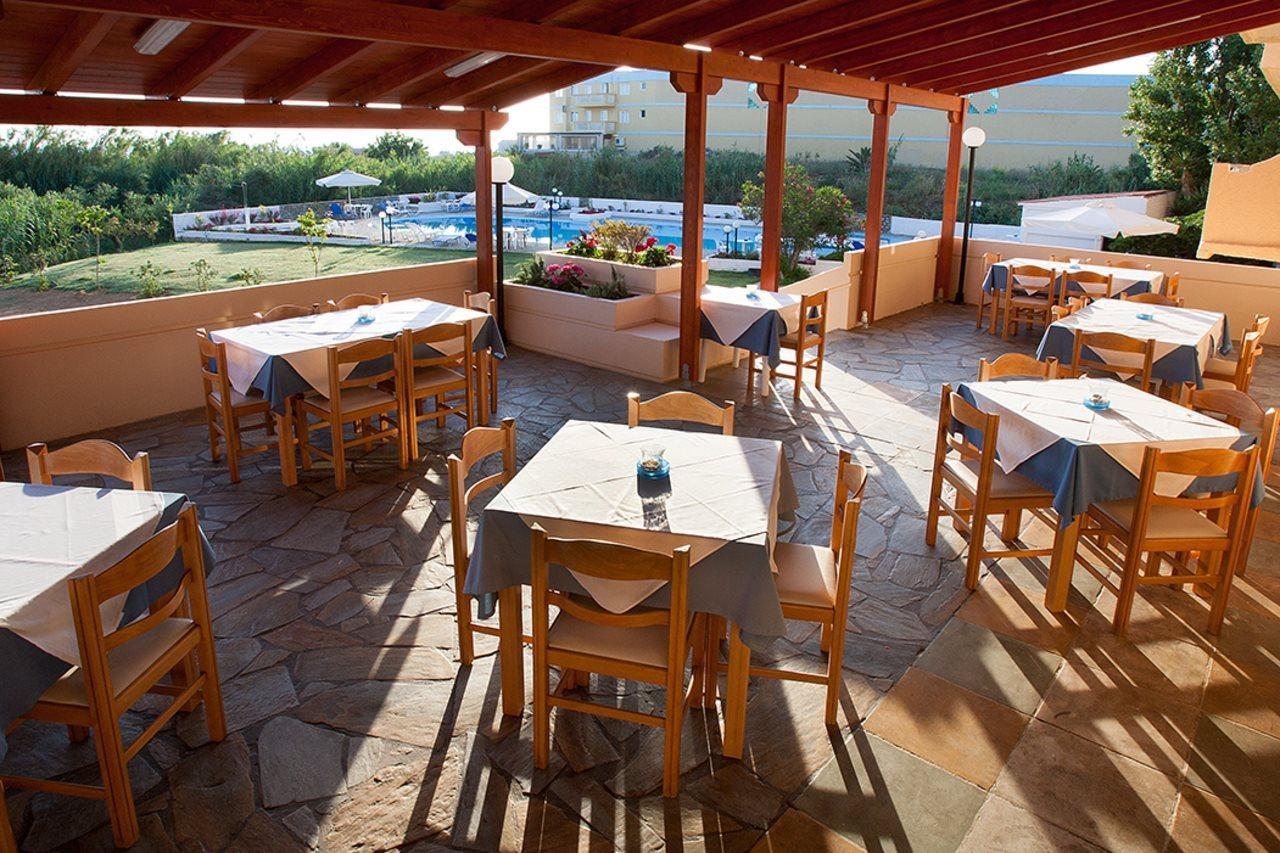 Albatross Hotel Maleme Exterior foto