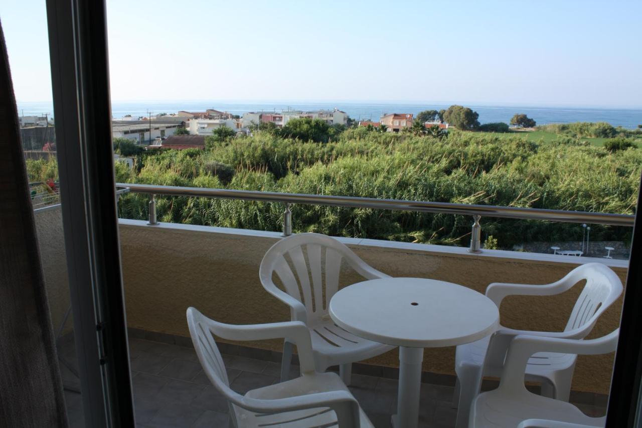 Albatross Hotel Maleme Exterior foto